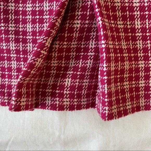 Talbots dress jumper 2T Red Plaid brand new 100% organic Egyptian cotton shirt - Picture 7 of 11
